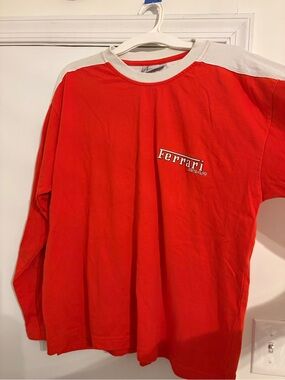 Vintage Ferrari Gear Long Sleeve Shirt
